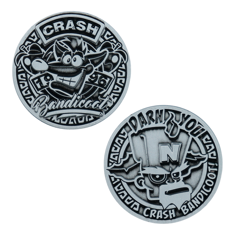 Crash Bandicoot Limited Edition Presentation Coin