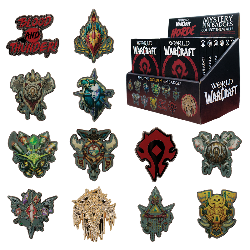World of Warcraft - Horde Mystery Pin Badge (Single)