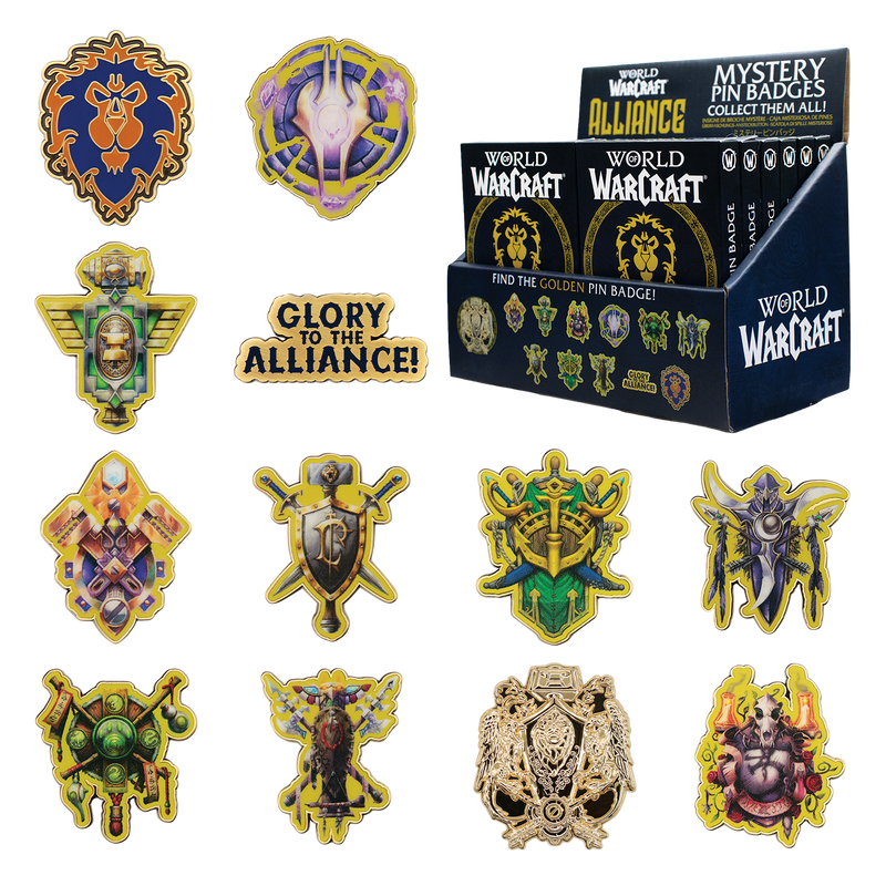 World of Warcraft - Alliance Mystery Pin Badge (Single)