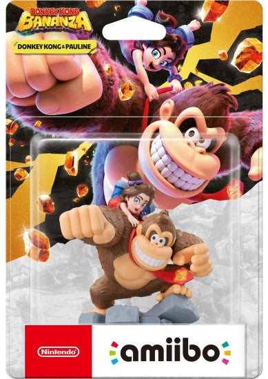amiibo Donkey Kong Bananza Donkey Kong & Pauline