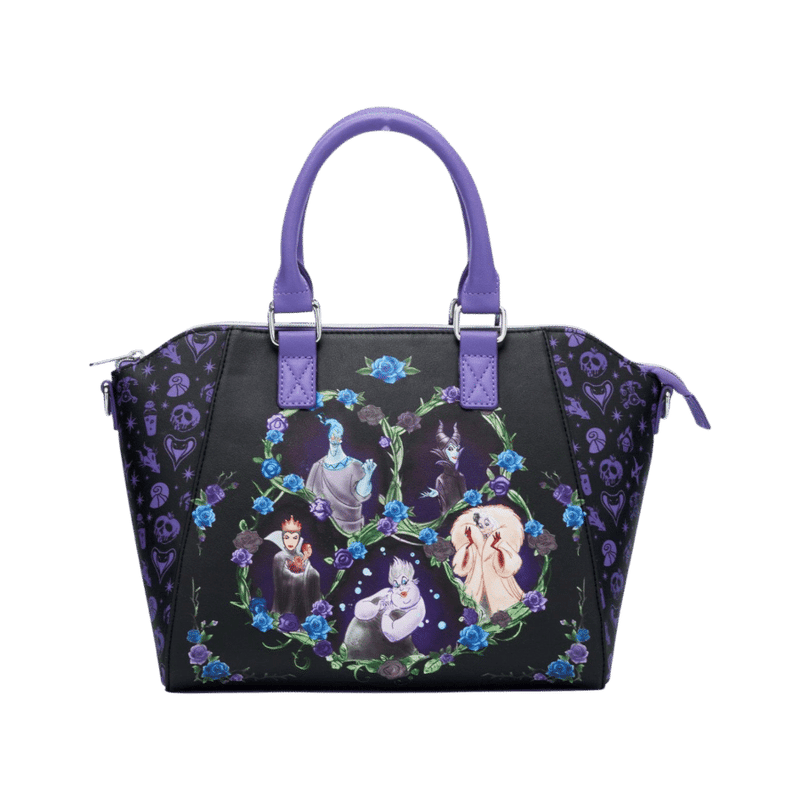 Disney - Villains Icons Floral (US Exclusive) Satchel Bag