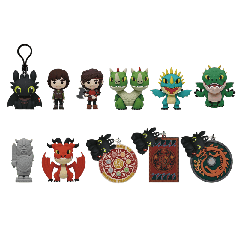 How to Train Your Dragon (2025) - 3D PVC Bag Clips Series 2 Blind Bag (Single)