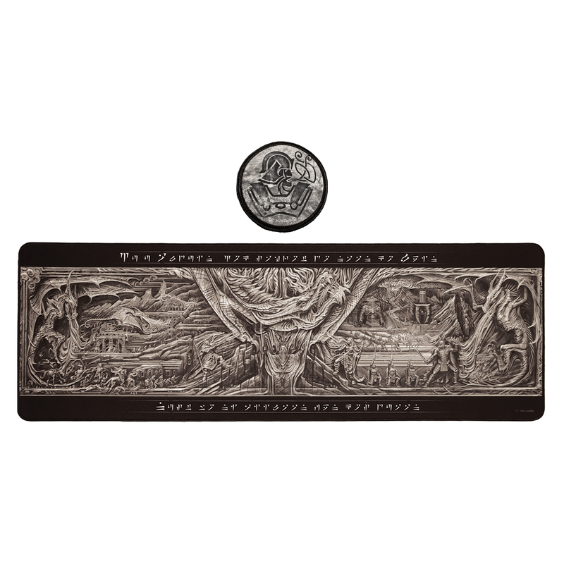 The Elder Scrolls V: Skyrim Desk Pad and Coaster Set