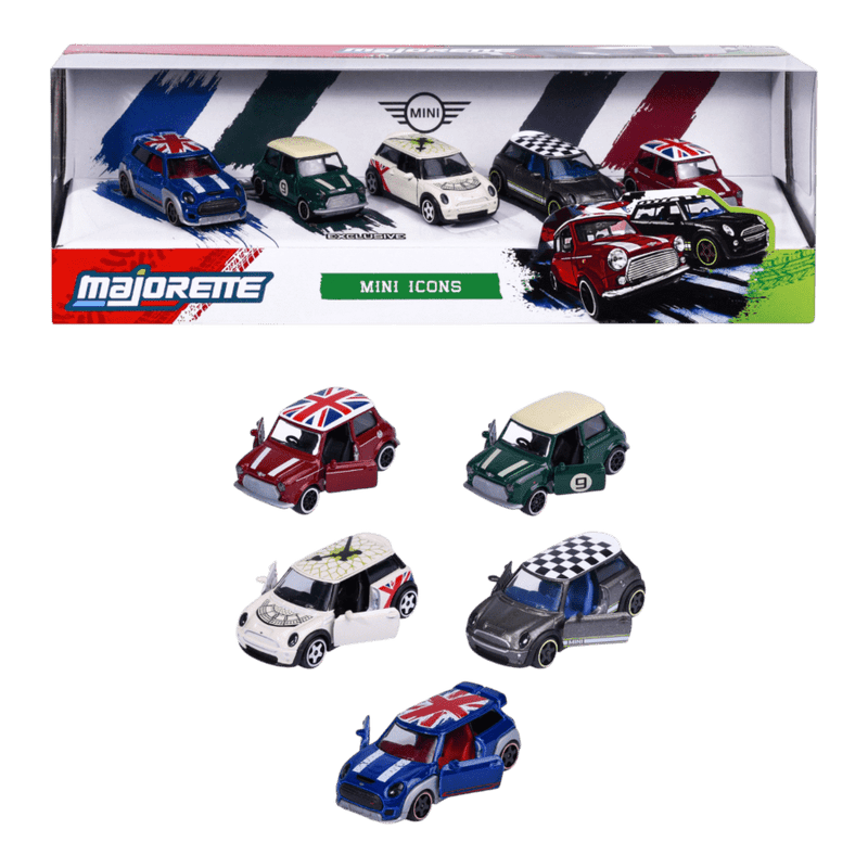 Majorette - 1:64 Mini 5 Vehicle Giftpack