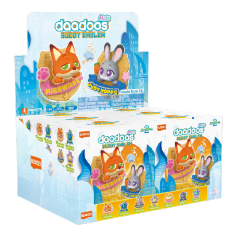 Zootopia - Buddy Emblem daadoos Mate Series 1 Blind Box Model Kit (Single)