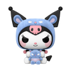 Hello Kitty - Kuromi as Baku Flocked Pop! Vinyl Figure