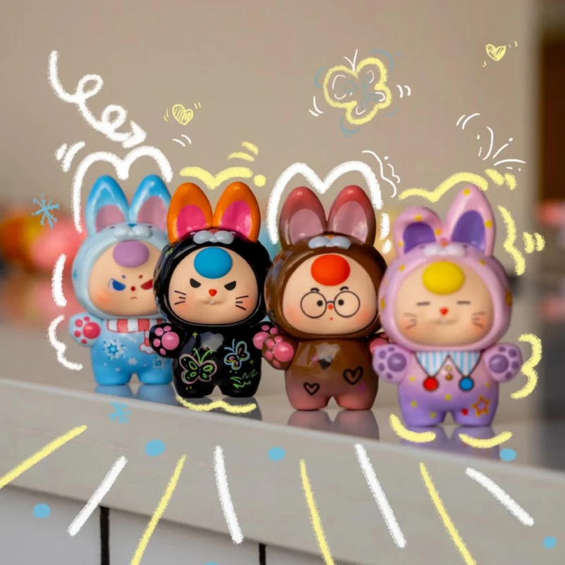 Baby Three: Dopamine Bunny Series Blind Box (Single)