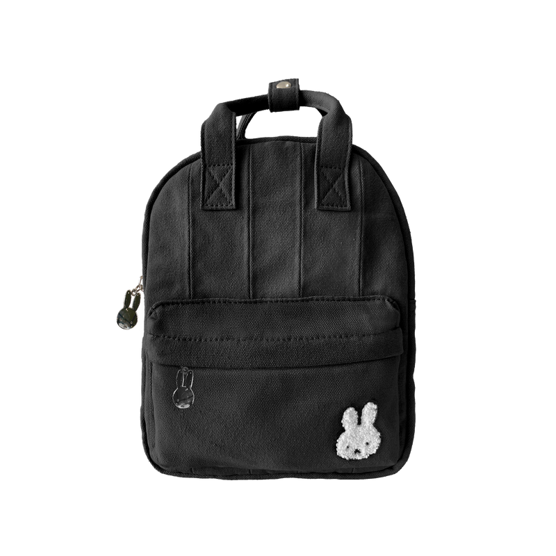 Engelite: Miffy - Canvas Backpack - Black (Small)