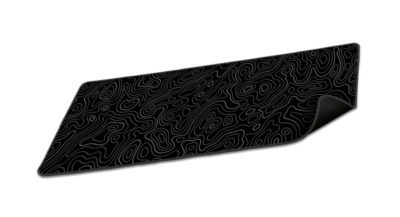 Playmax Topo Mouse Mat - Black