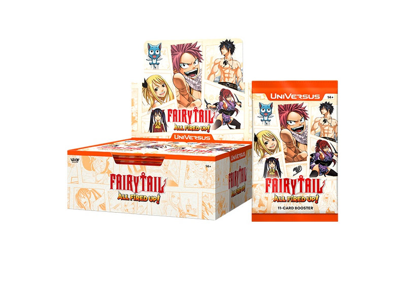 UniVersus – FAIRY TAIL All Fired Up! Booster (Single)