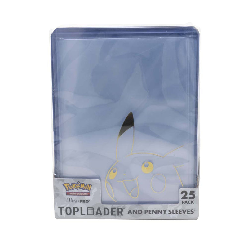 Pikachu TOPLOADER® and PENNY SLEEVES® Combo Pack 25 Pack – Pop Stop