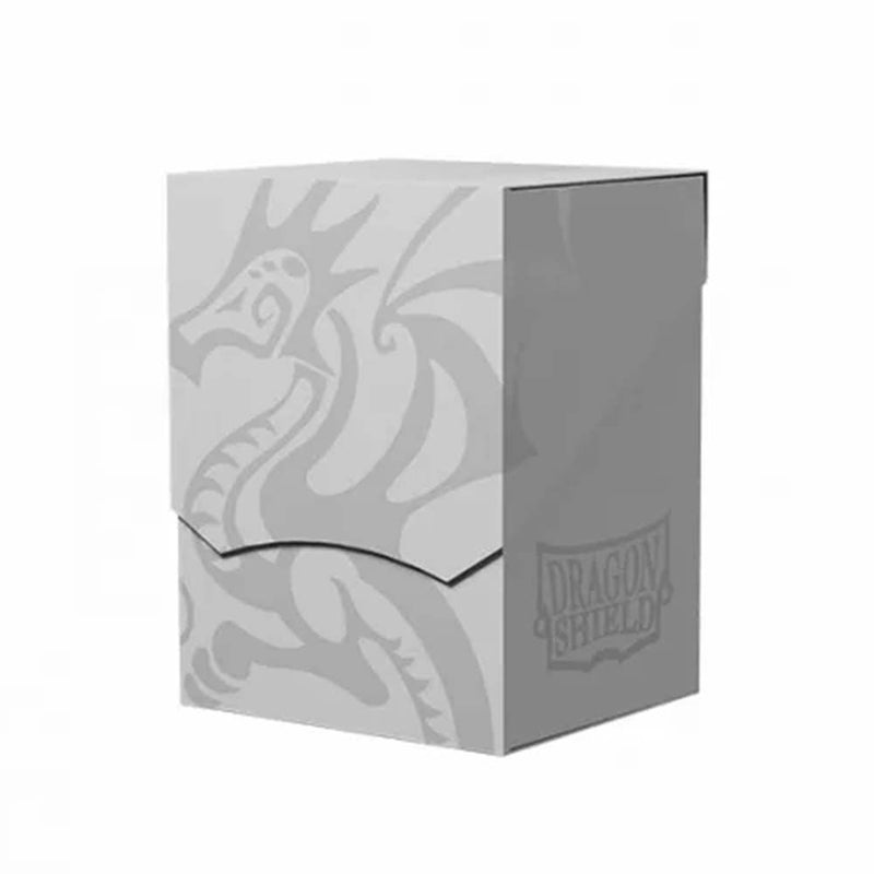 Dragon Shield: Deck Shell- Ashen White