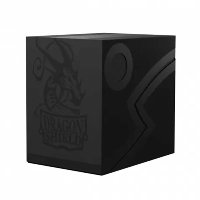 Dragon Shield: Double Shell Deck Box - Shadow Black