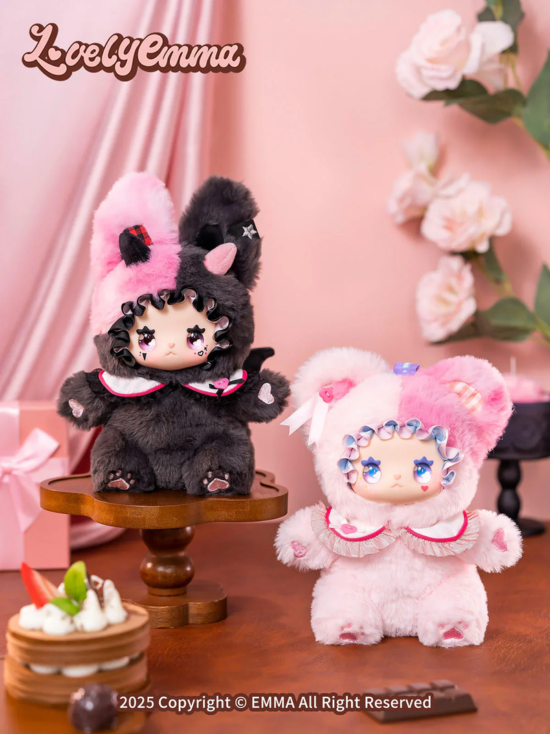 Lucky Emma: LOVER Plush Keychain Set (Limited Edition)