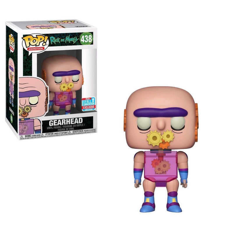 Rick & Morty - Gearhead Pop! NY18 RS
