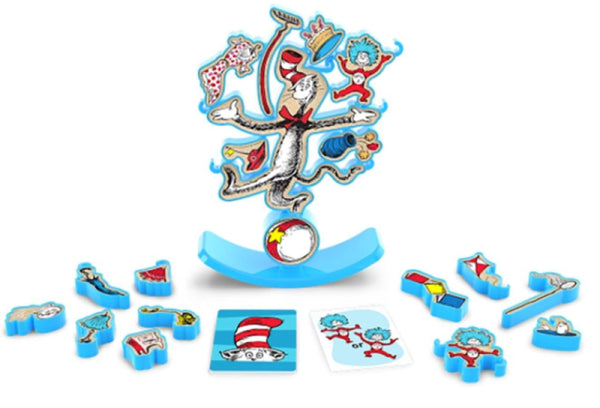 Dr Seuss - Stack With A Cat Board Game – Pop Stop