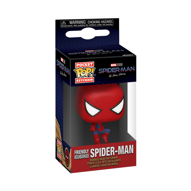 Spider-Man: No Way Home - Friendly Neighborhood Spider-Man Pop! Keychain