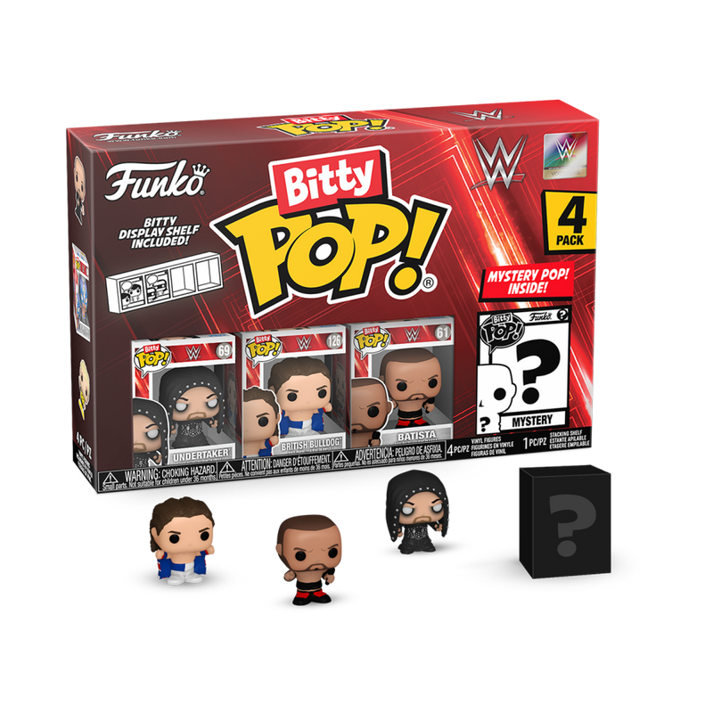 WWE - The Undertaker Bitty Pop! 4 Pack