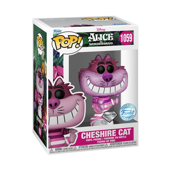 Alice in Wonderland - Cheshire Cat (US Exclusive) Diamond Glitter Pop ...