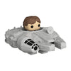 Star Wars - Han Solo with Millenium Falcon Bitty Pop! Ride