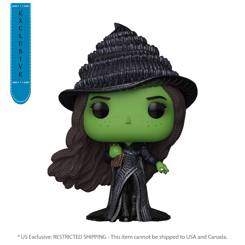Wicked (2025) - Elphaba (US Exclusive) Glitter Pop! Vinyl Figure