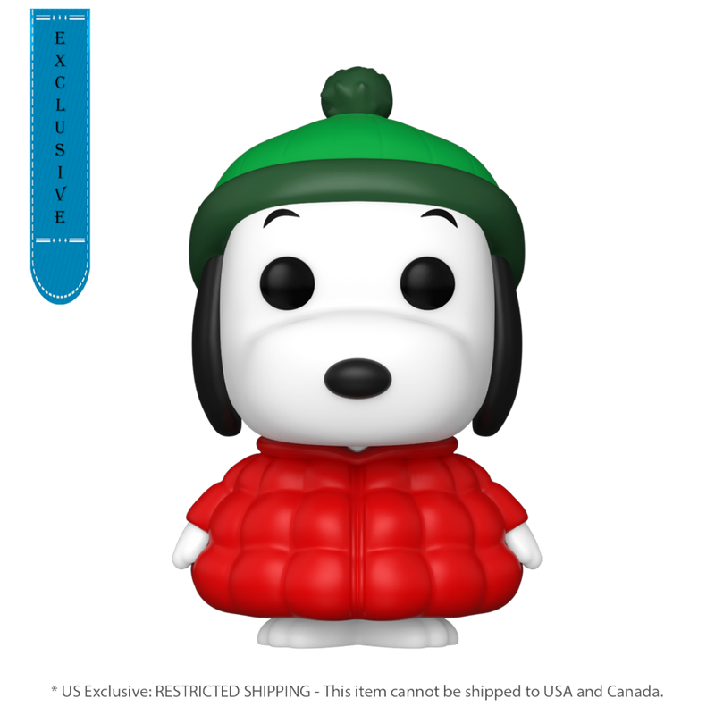 Peanuts - Snoopy in Coat (Chance of Chase) US Exclusive Pop! Vinyl Figure