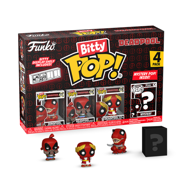 Deadpool - Dinopool Bitty Pop! 4  Pack