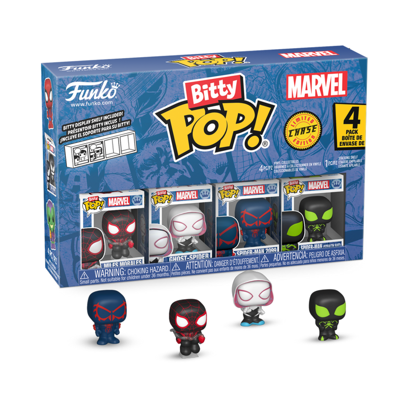 Spider-Man - Miles Morales Bitty Pop! 4 Pack