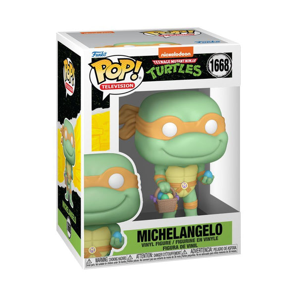 Teenage Mutant Ninja Turtles - Michelangelo Easter Pop! Vinyl Figure ...