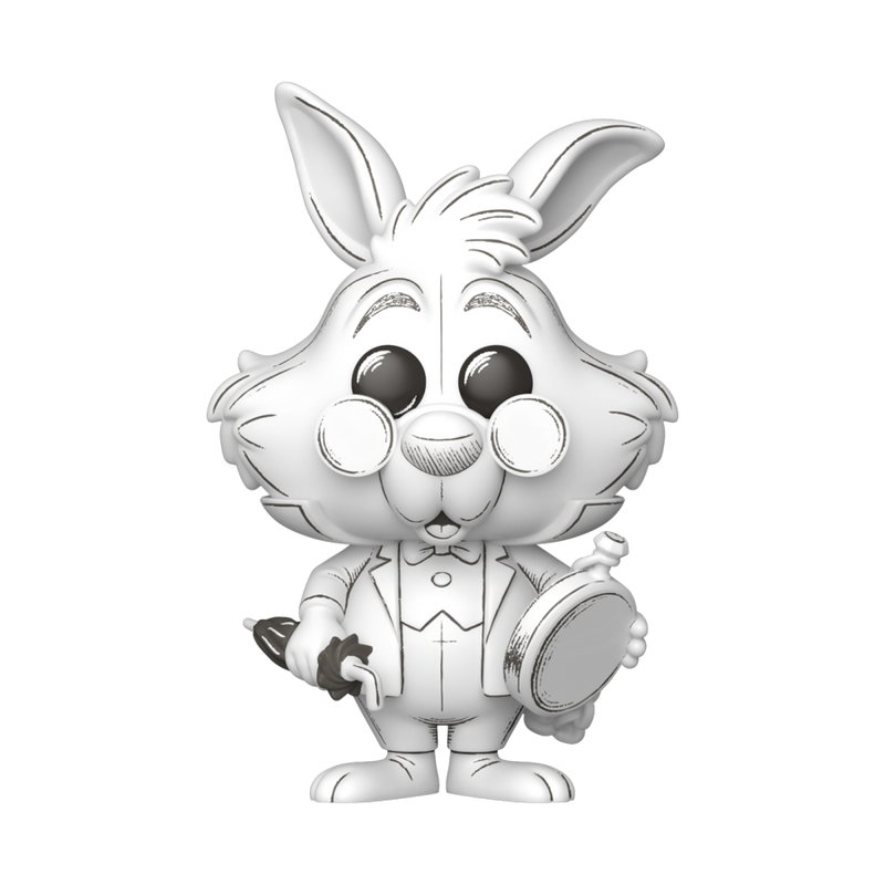 Disney: Sketched - White Rabbit Pop! Vinyl Figure