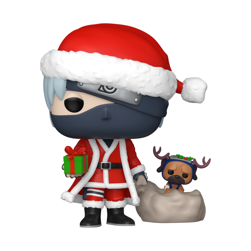 Naruto - Kakashi Hatake with Pakkun (Holiday) Pop! Plus
