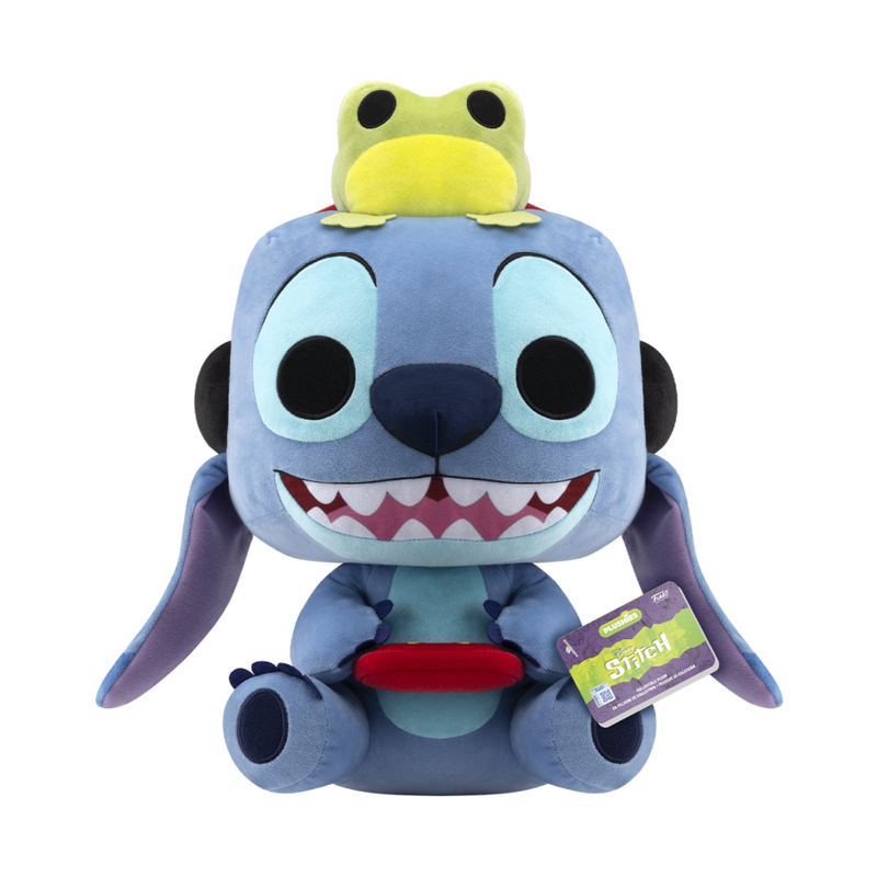 Lilo & Stitch - Gamer Stitch with Frog 16 Inch Pop! Plush