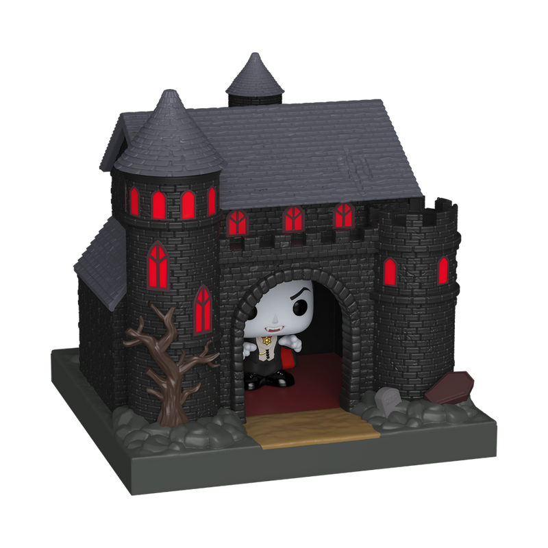 Universal Monsters - Draculas Castle witrh Dracula Bitty Pop! Town