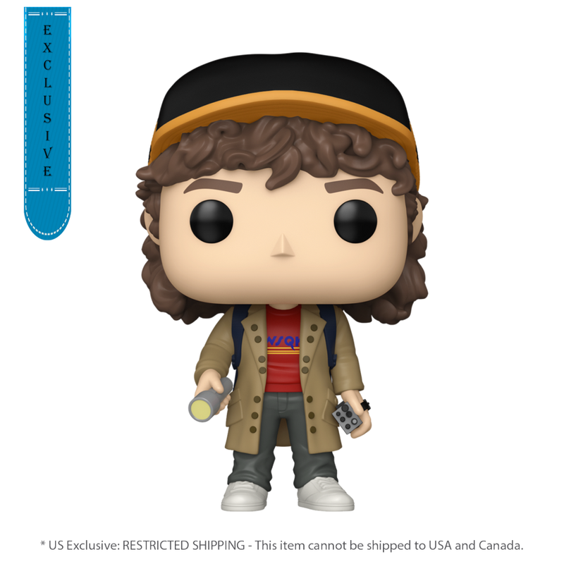 Stranger Things - Dustin Henderson with Torch (US Exclusive) Pop! Vinyl Figure