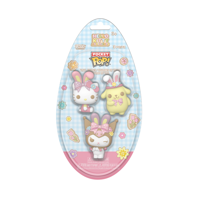 Hello Kitty - Easter Pocket Pop! Vinyl Figure 3 Pack