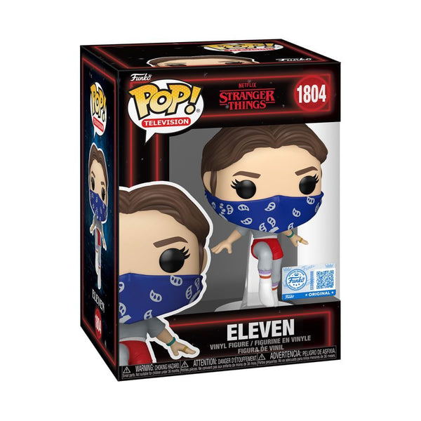 Stranger Things - Eleven with Bandana Floating (US Exclusive) Pop! Vin ...