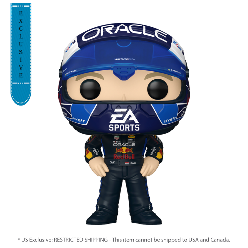 Formula 1 - Max Verstappen with USA Helmet (US Exclusive) Pop! Vinyl Figure