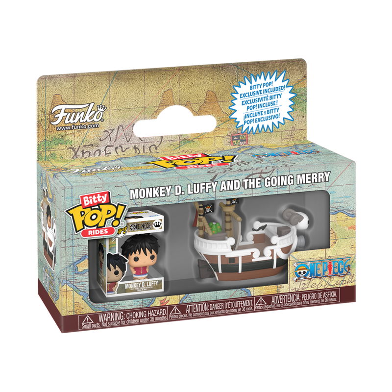 One Piece - Luffy with Going Merry Bitty Pop! Ride