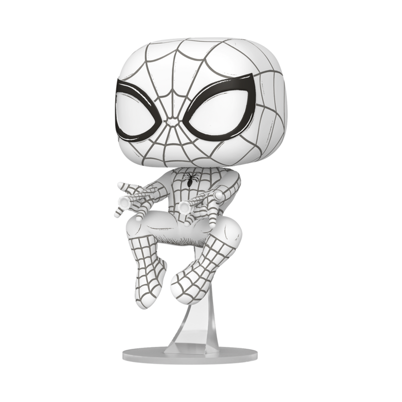 Marvel: Sketched - Spider-Man Pop! Vinyl Figure