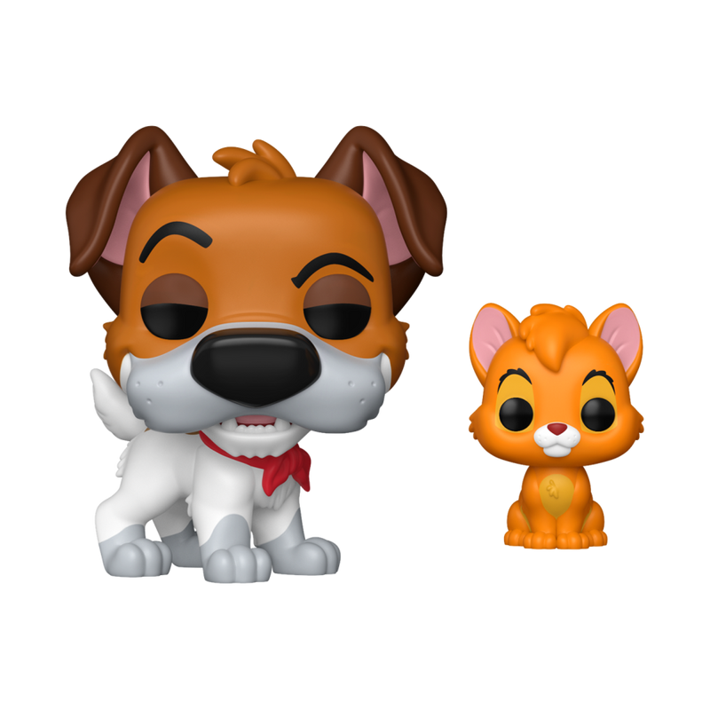 Oliver and Company (1988) - Dodger with Oliver (Chance of Chase) Pop! Vinyl Figure