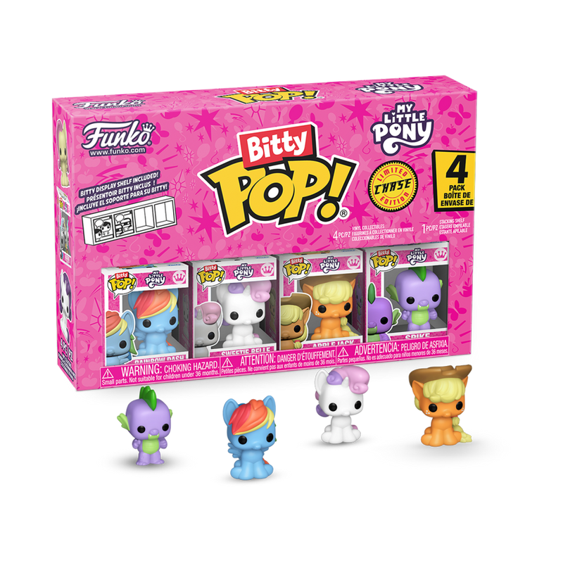 My Little Pony - Rainbow Dash Bitty Pop! 4 Pack