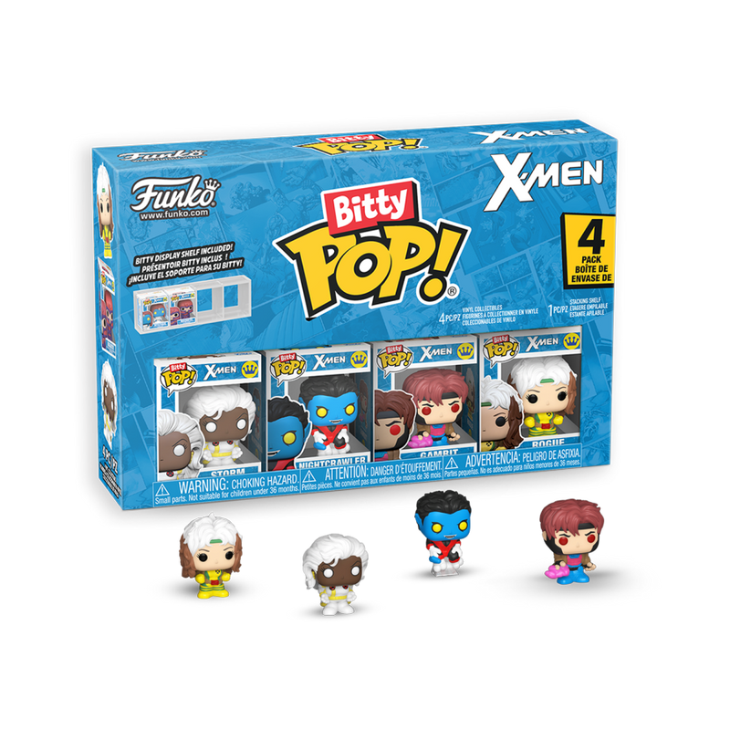 X-Men - Gambit Bitty Pop! 4 Pack