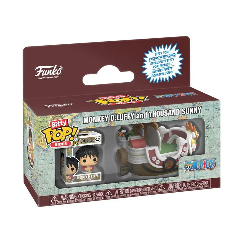 One Piece - Luffy with Thousand Sunny Bitty Pop! Ride