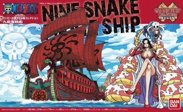 One Piece - Grand Ship Collection Kuja Pirates Ship Model Kit