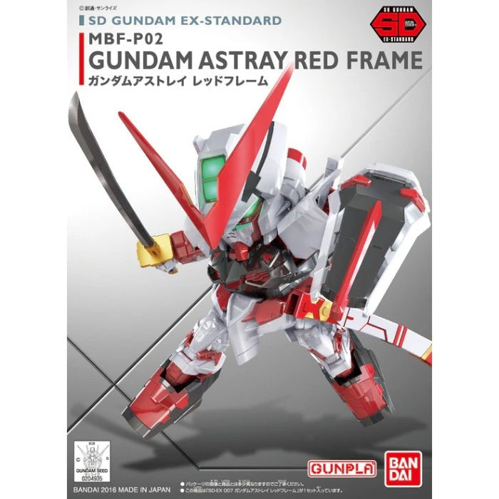 SD Gundam EX-Standard Gundam Astray Red Frame Model Kit