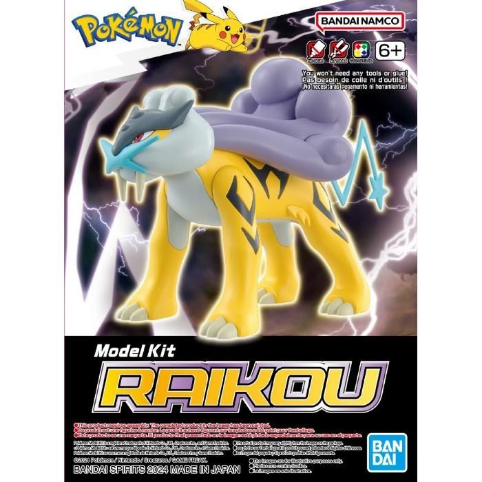 Pokemon - Raikou Model Kit