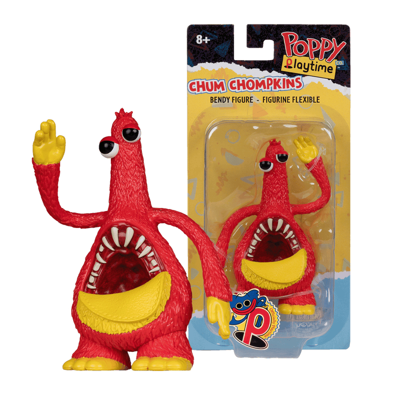 Poppy Playtime - Chum Chopkins 4.5 Inch Bendable Figure