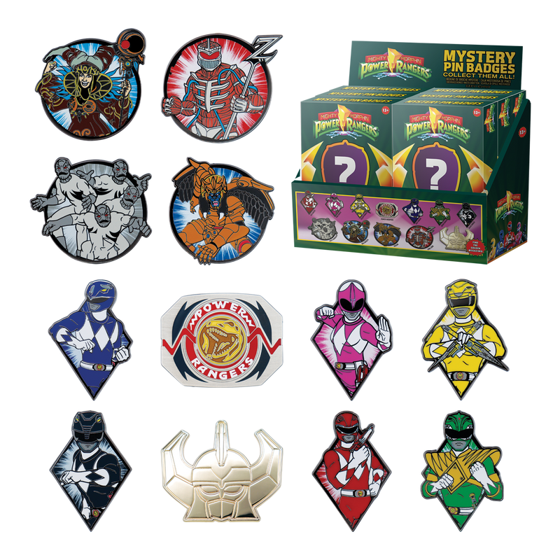 Power Rangers - Mystery Pin Badge (Single)