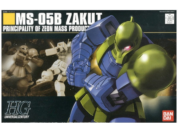 1/144 HGUC MS-05B Zaku I Model Kit