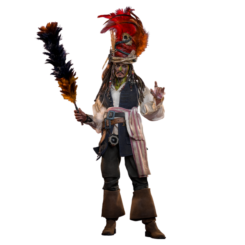 Pirates of the Caribbean 2 - Pelegostos Chief Jack Sparrow 1/6 Scale Collectible Action Figure